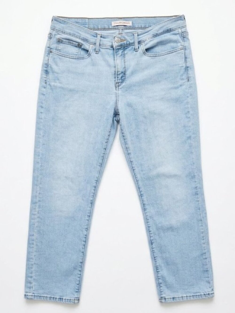 Levi's 314 Shaping Straight Light Wash Straight Leg Jeans